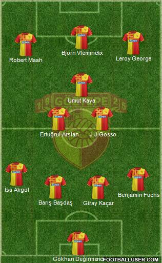 Göztepe A.S. Formation 2015