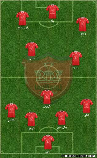 Persepolis Tehran Formation 2015