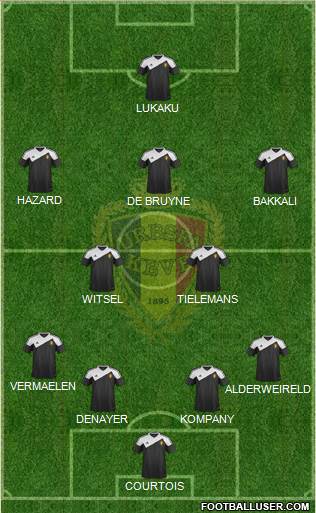 Belgium Formation 2015