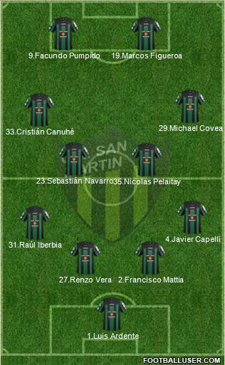 San Martín de San Juan Formation 2015