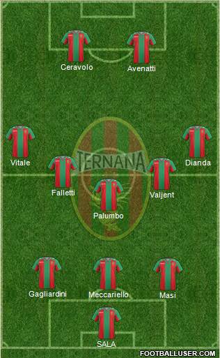 Ternana Formation 2015