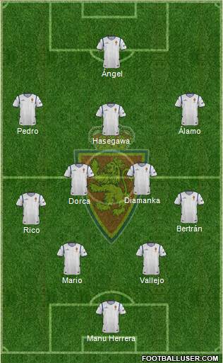 R. Zaragoza S.A.D. Formation 2015