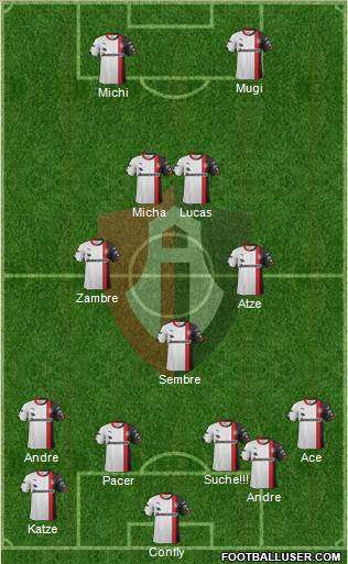 Club Deportivo Atlas Formation 2015