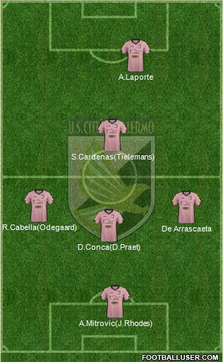 Città di Palermo Formation 2015