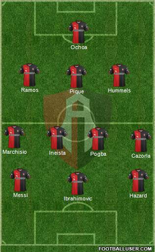 Club Deportivo Atlas Formation 2015