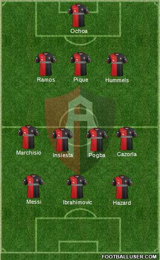 Club Deportivo Atlas Formation 2015
