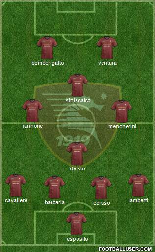 Salernitana Formation 2015