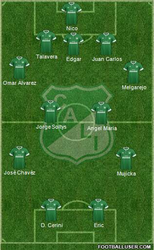 AC Deportivo Cali Formation 2015