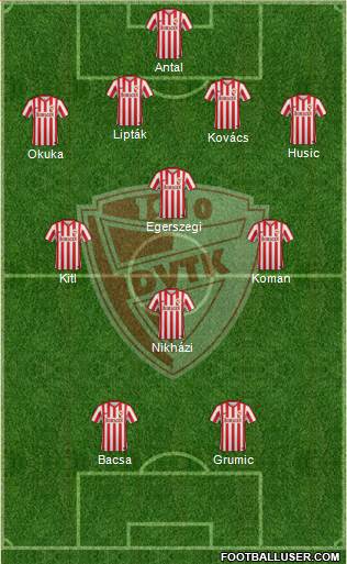 Diósgyõri VTK Formation 2015
