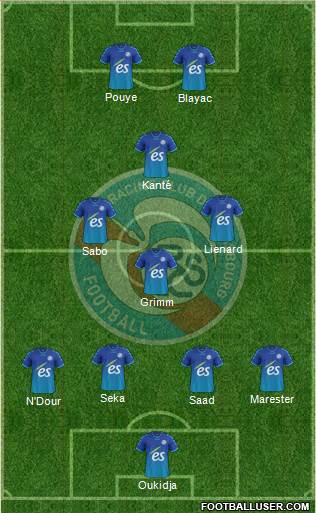 Racing Club de Strasbourg-Football Formation 2015