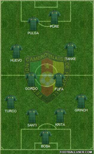 Cameroon Formation 2015