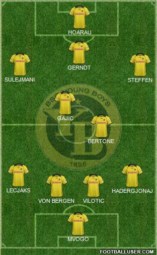 BSC Young Boys Formation 2015