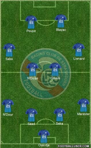 Racing Club de Strasbourg-Football Formation 2015