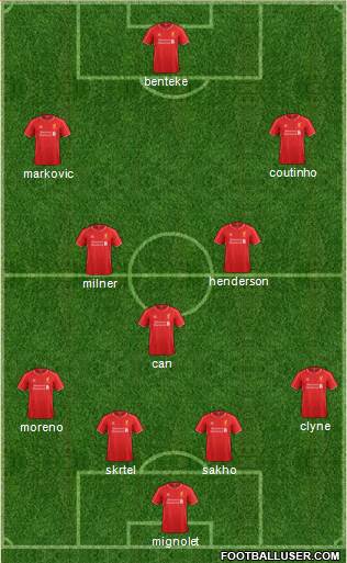 Liverpool Formation 2015