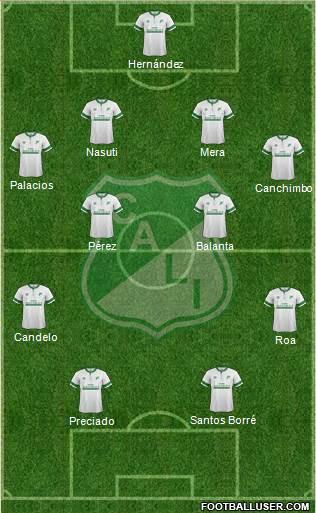 AC Deportivo Cali Formation 2015