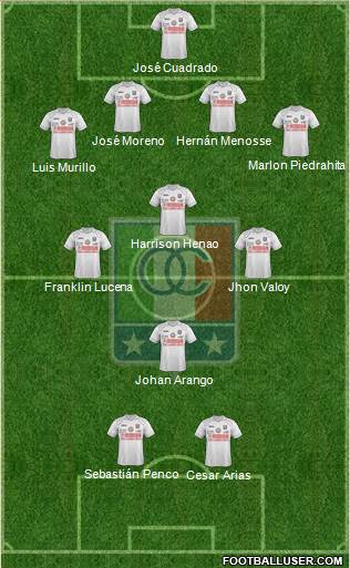 CD Once Caldas Formation 2015