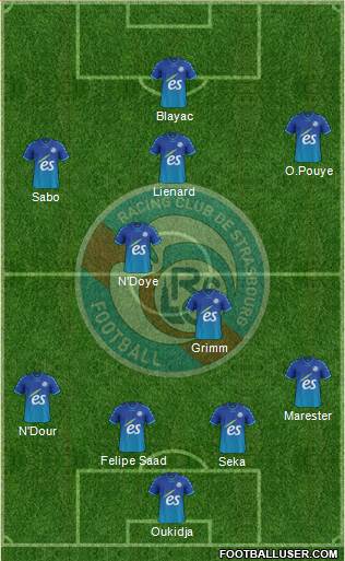 Racing Club de Strasbourg-Football Formation 2015