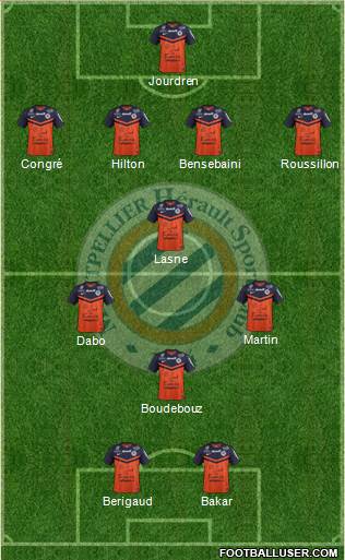Montpellier Hérault Sport Club Formation 2015