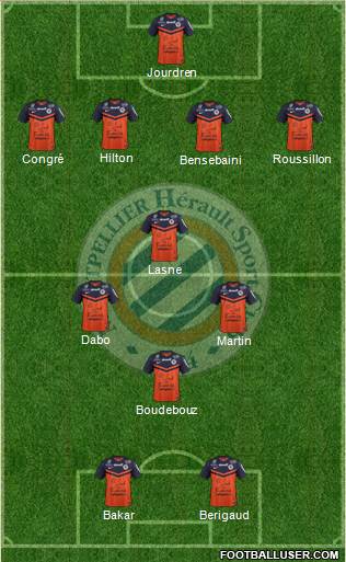 Montpellier Hérault Sport Club Formation 2015