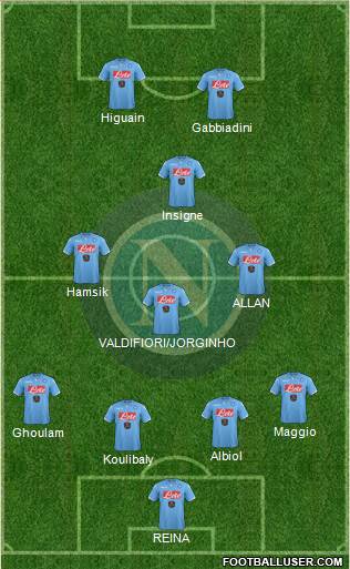Napoli Formation 2015