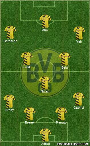 Borussia Dortmund Formation 2015
