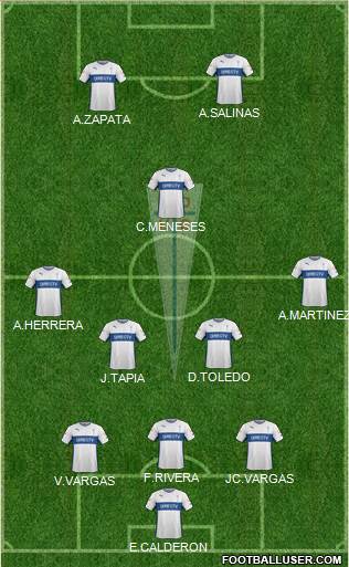 CD Universidad Católica Formation 2015