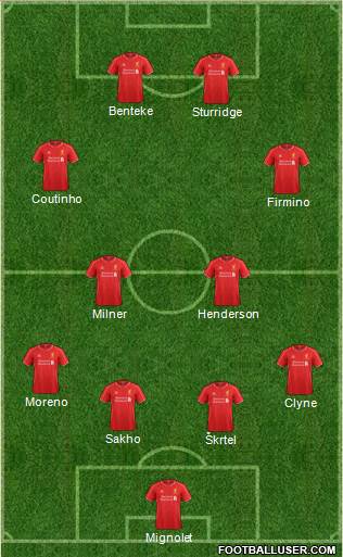 Liverpool Formation 2015