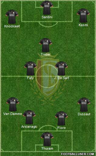 R Standard de Liège Formation 2015