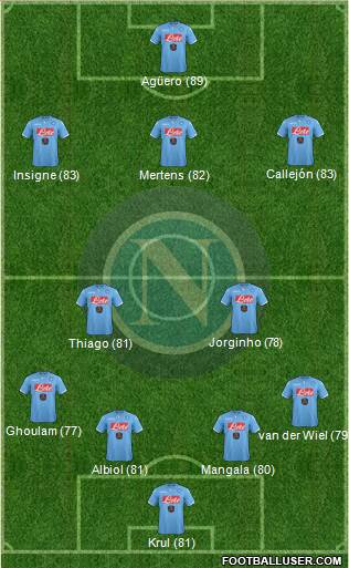 Napoli Formation 2015
