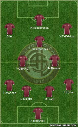 Livorno Formation 2015