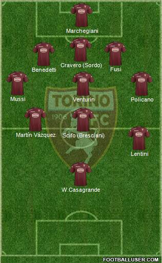 Torino Formation 2015