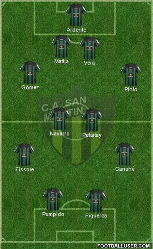 San Martín de San Juan Formation 2015