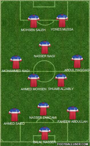 U.S.A. Formation 2015
