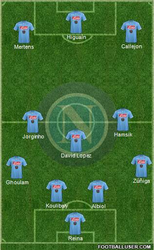 Napoli Formation 2015