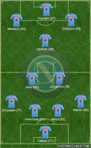 Napoli Formation 2015