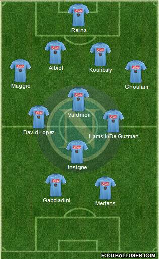 Napoli Formation 2015