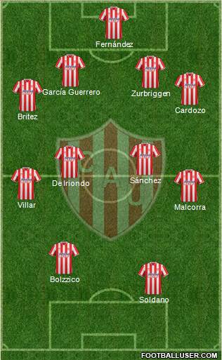 Unión de Santa Fe Formation 2015