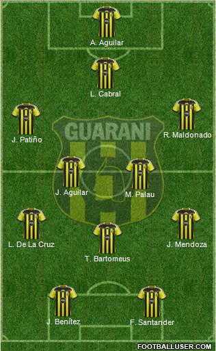 C Guaraní Formation 2015