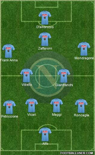 Napoli Formation 2015