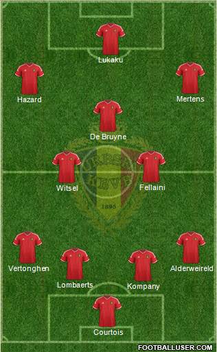 Belgium Formation 2015