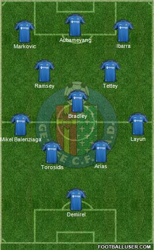 Getafe C.F., S.A.D. Formation 2015