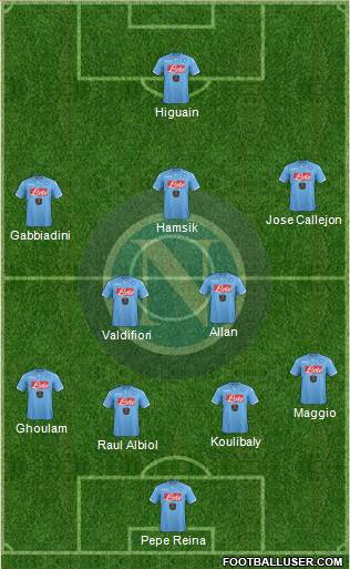 Napoli Formation 2015