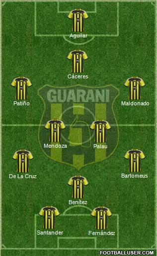C Guaraní Formation 2015