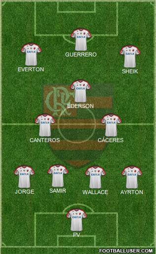 CR Flamengo Formation 2015