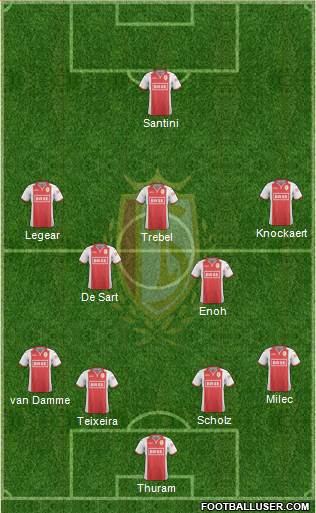 R Standard de Liège Formation 2015