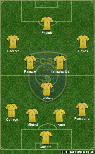 FC Sochaux-Montbéliard Formation 2015