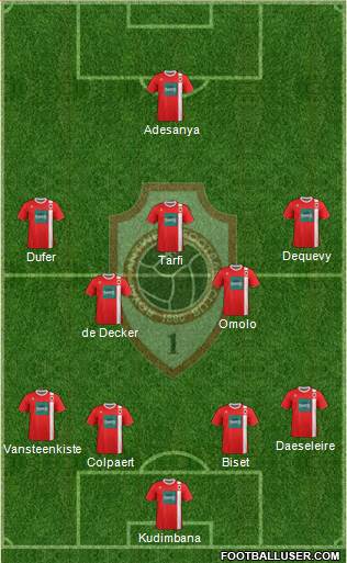 R Antwerp FC Formation 2015