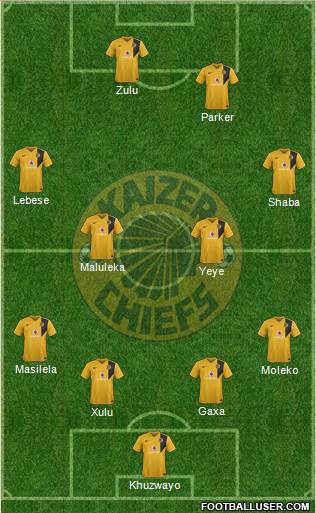 Kaizer Chiefs Formation 2015