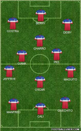 U.S.A. Formation 2015