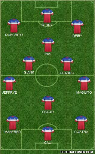 U.S.A. Formation 2015